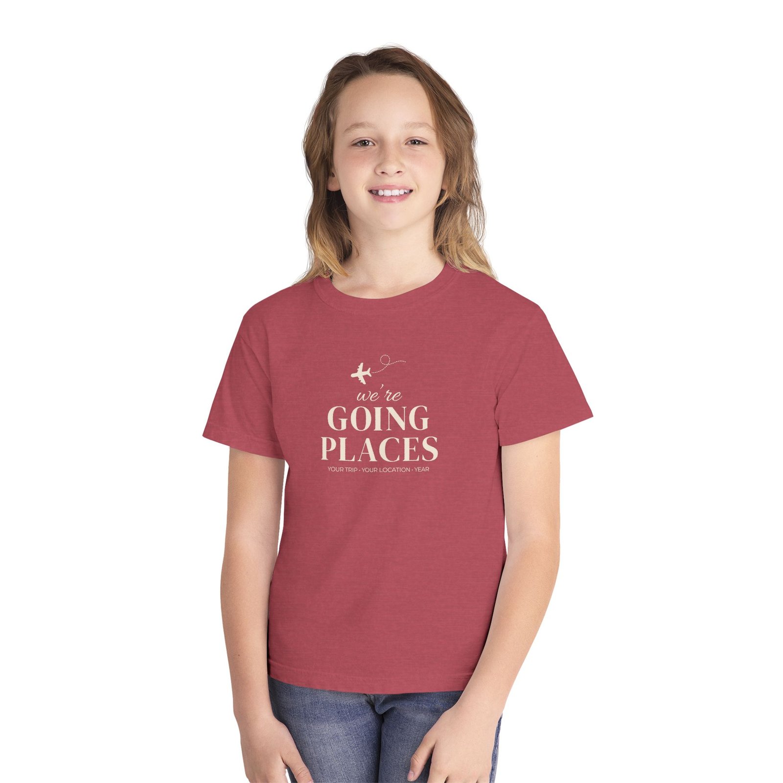 we're going places vacation youth tee - Image 18