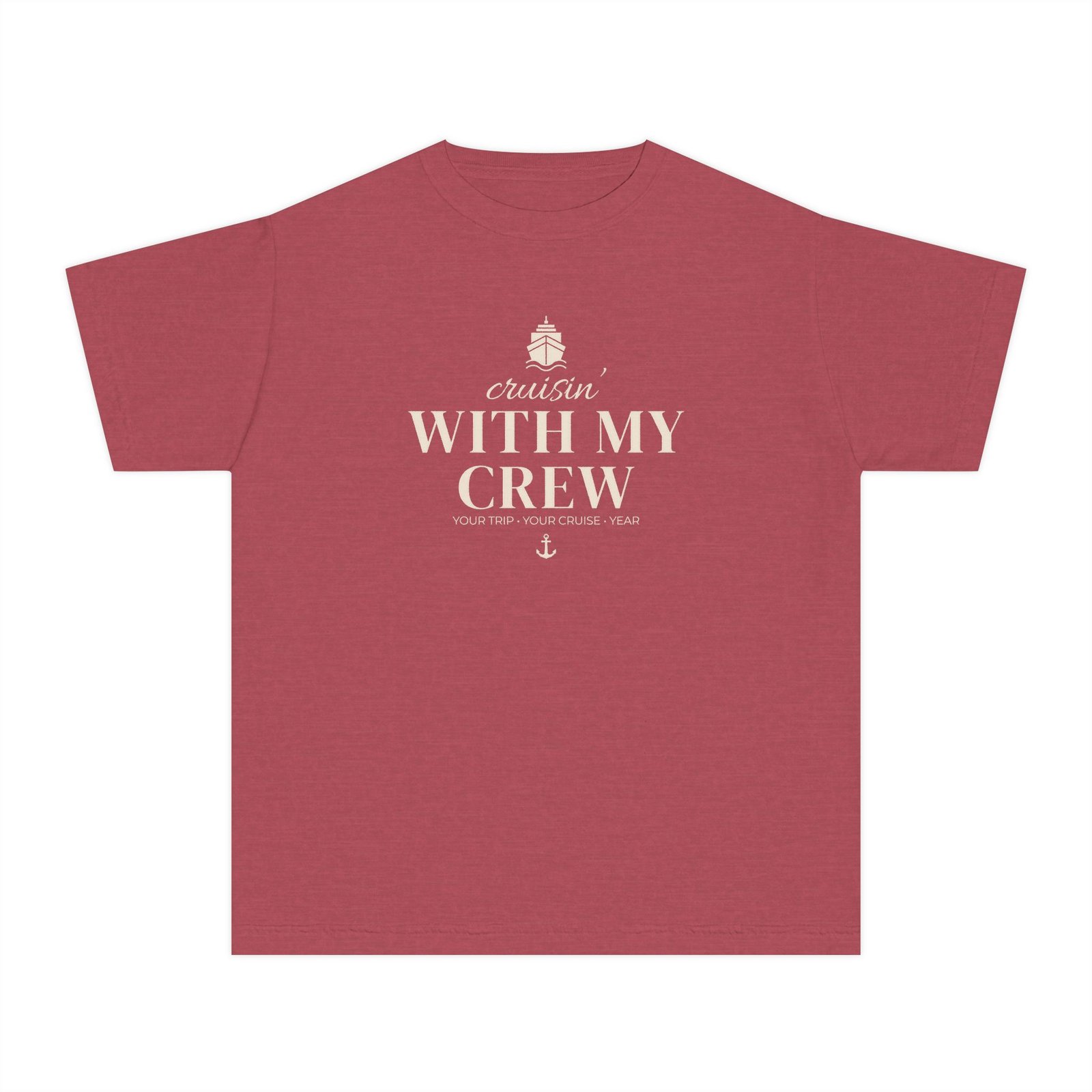 cruisin with my crew youth tee - Image 16