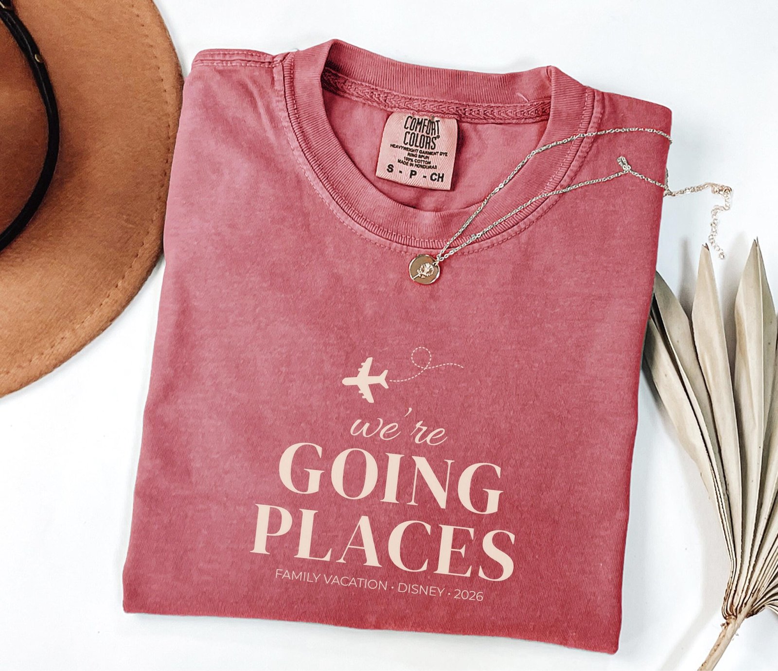 Custom Vacation Shirt – Going Places Travel Tee for Trips | Premium Comfort Colors® 1717 - Image 3