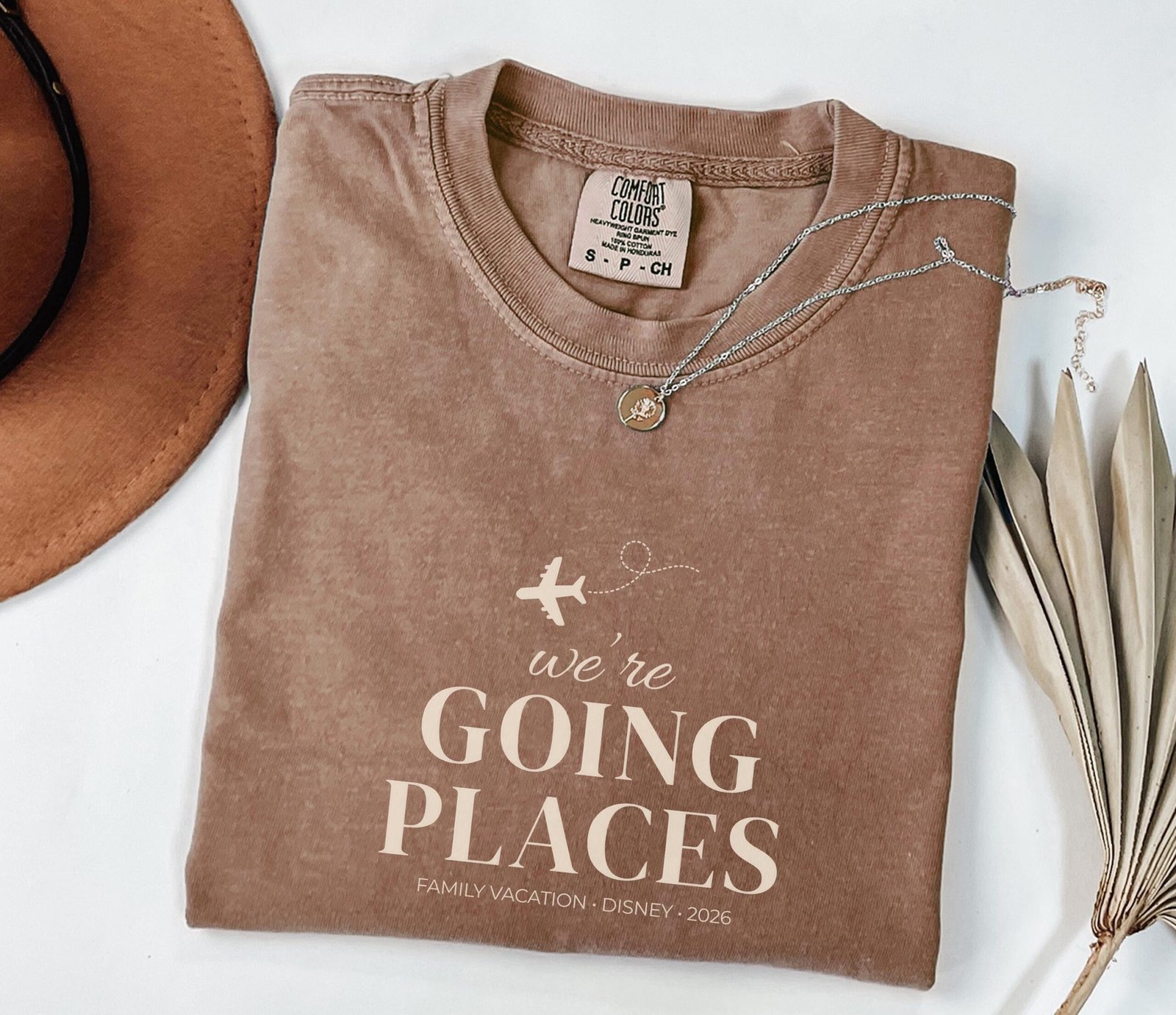 Custom Vacation Shirt – Going Places Travel Tee for Trips | Premium Comfort Colors® 1717 - Image 4