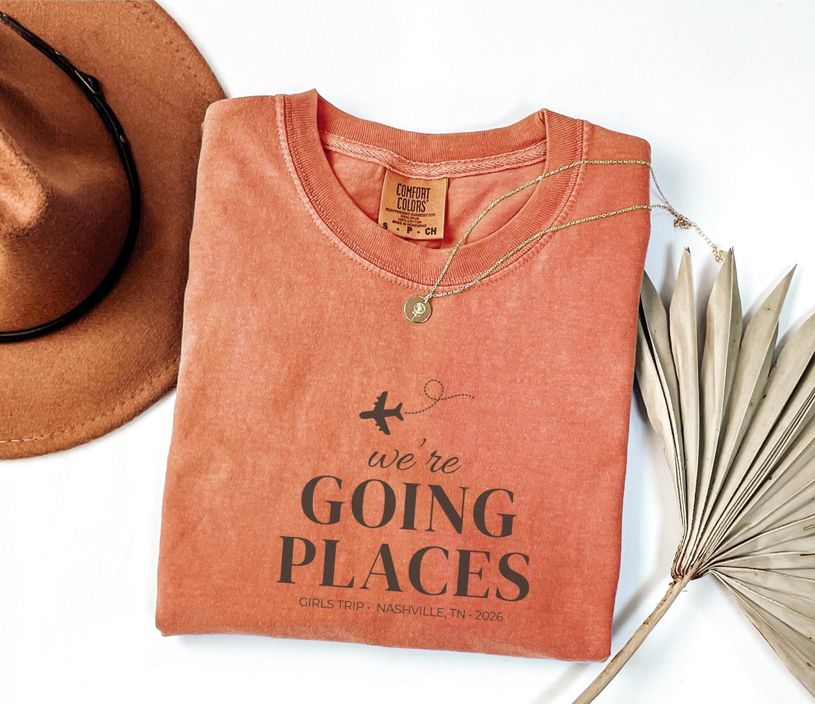 Custom Vacation Shirt – Going Places Travel Tee for Trips | Premium Comfort Colors® 1717 - Image 9